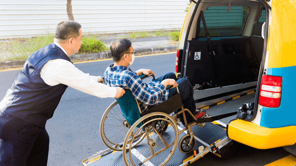 wheelchair taxi